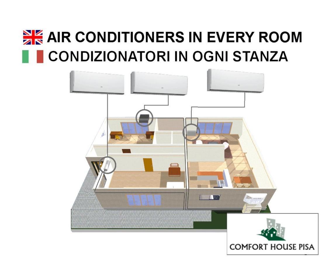 Comfort House Pisa Eksteriør billede