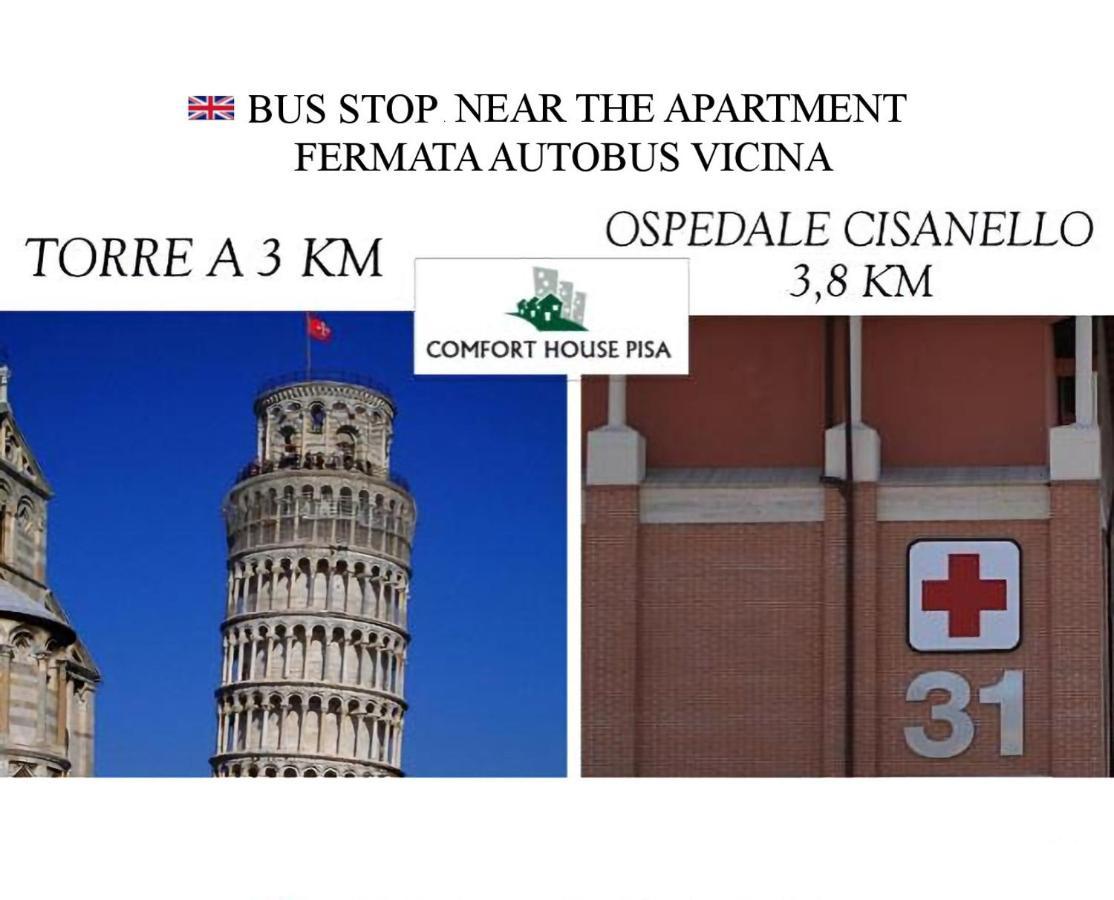Comfort House Pisa Eksteriør billede
